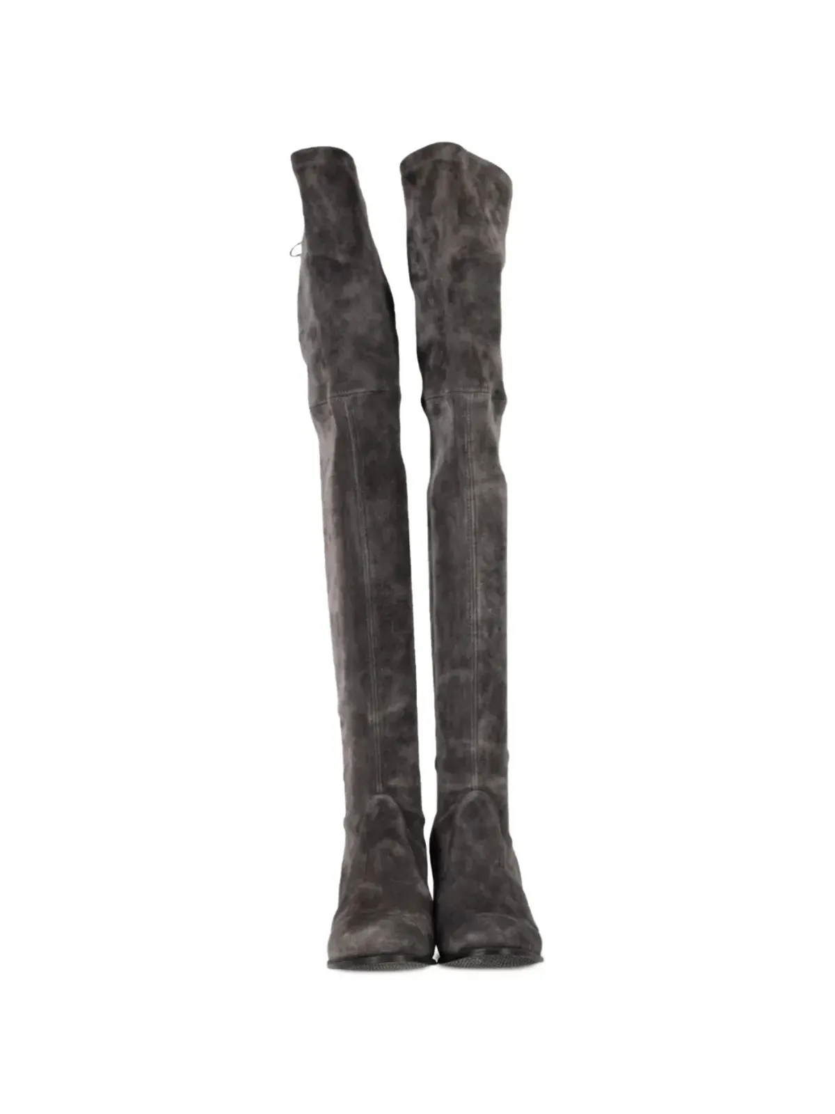 Stuart Weitzman Genna オーバー・ザ・ニー ブーツ ブロックヒール - 画像4