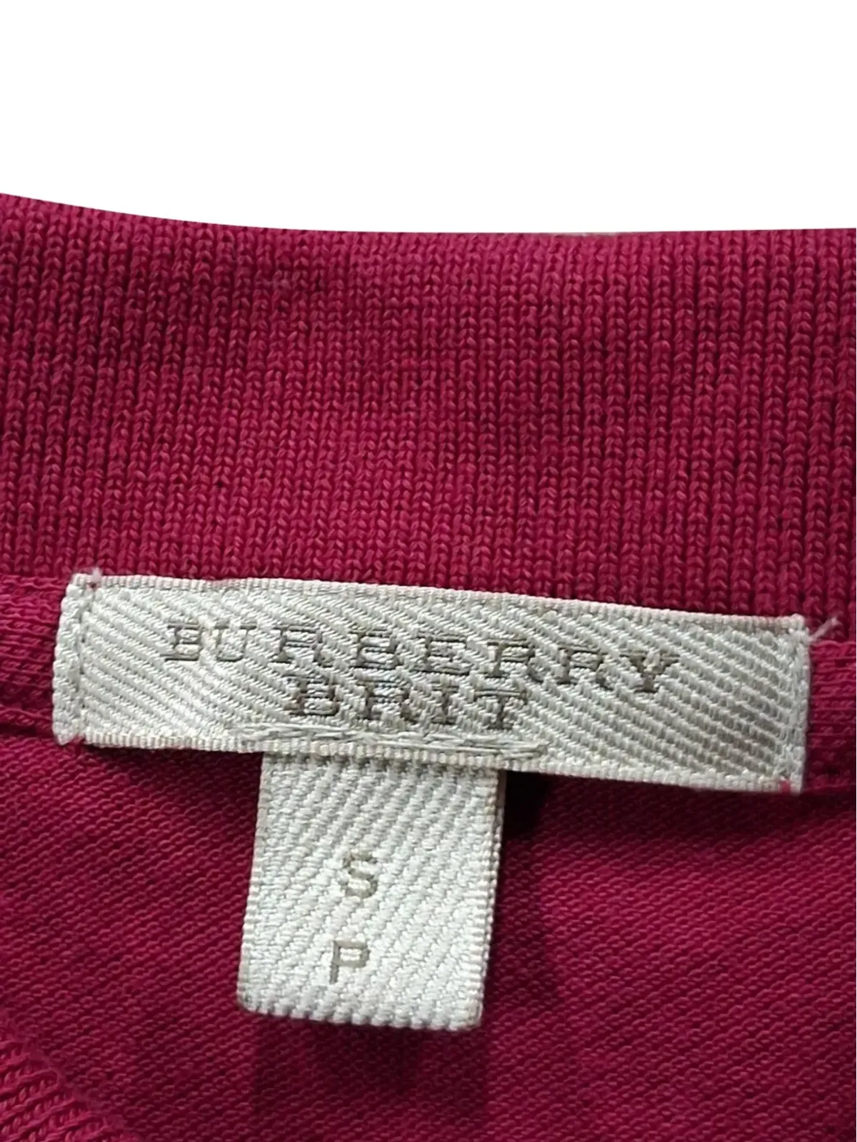 Burberry Pre-Owned 対照的なトリムの半袖ポロシャツ - 画像3