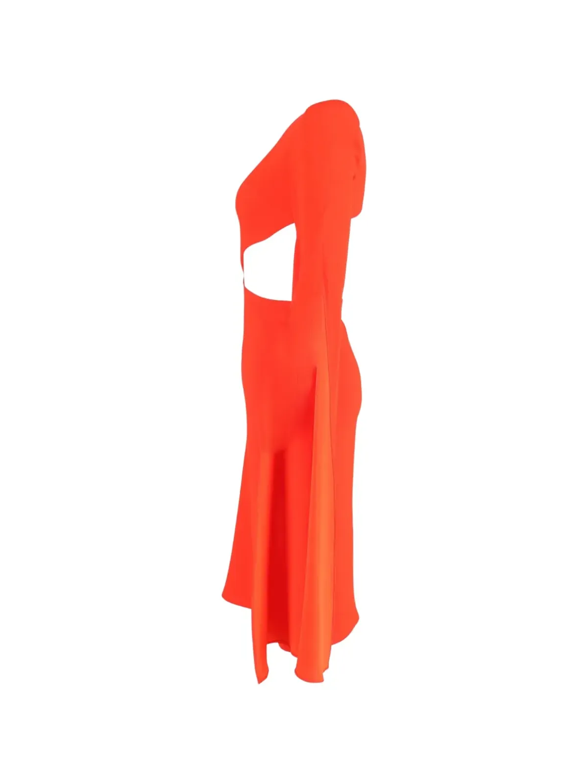 Alex Perry cape-effect cut-out mini dress - Red - 画像2