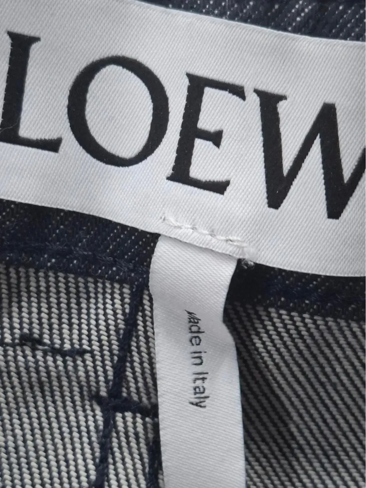 Loewe Pre-Owned hidden-buttoned jeans - Grey - 画像3