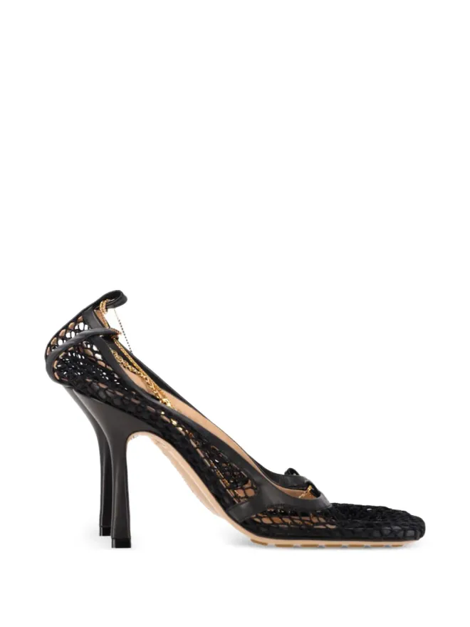 Bottega Veneta Pre-Owned Bottega Veneta Pre-Owned メッシュチェーンパンプスの商品画像