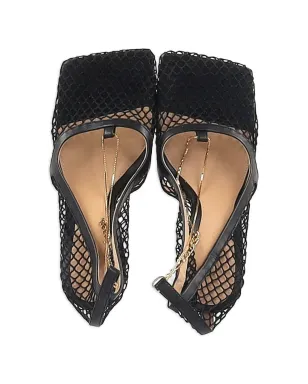 Bottega Veneta Pre-Owned メッシュチェーンパンプス - サムネイル4