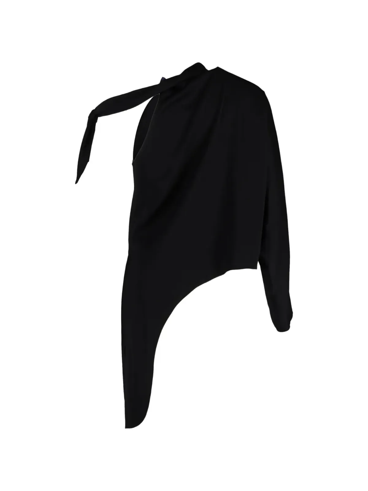 Diane Von Furstenberg Vintage アシンメトリックタイトップ - 画像1