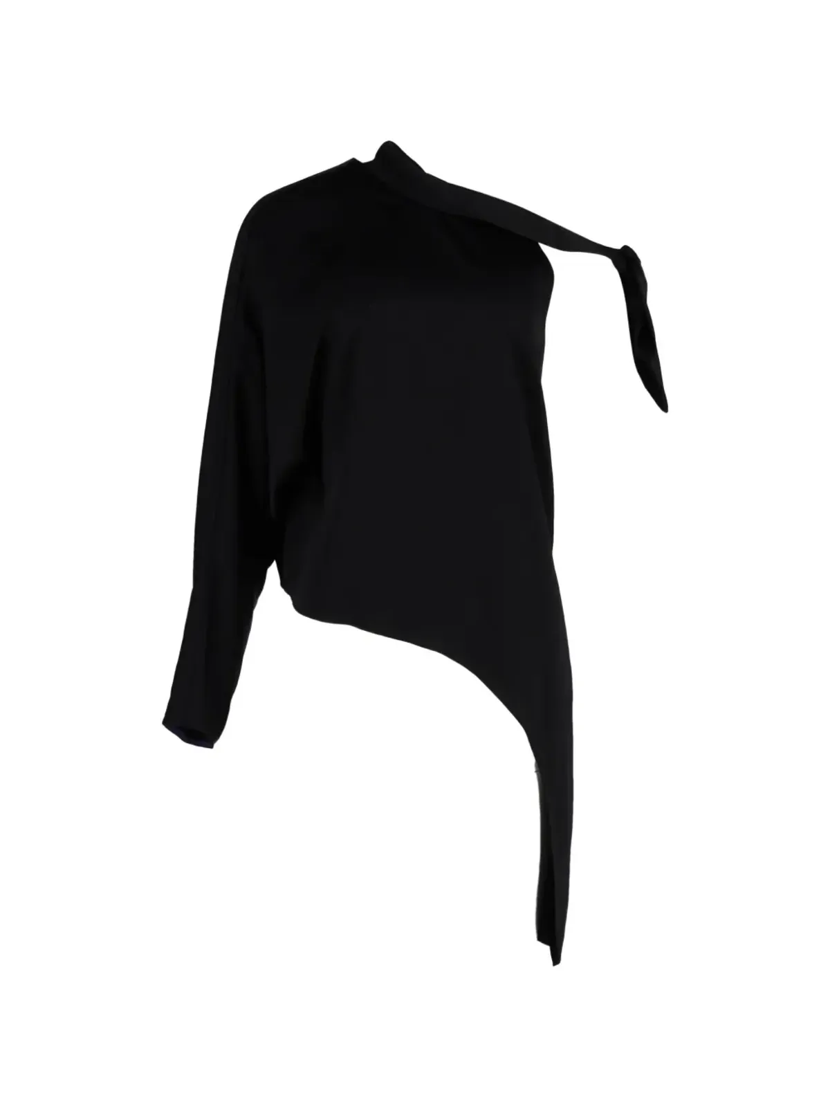 Diane Von Furstenberg Vintage アシンメトリックタイトップ - 画像2