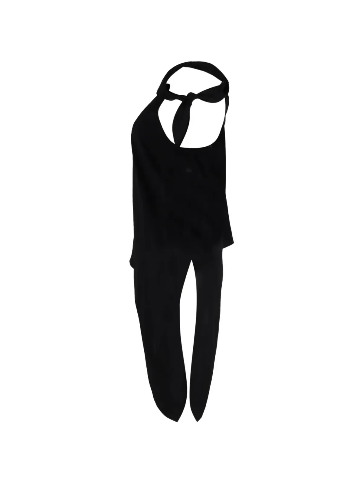 Diane Von Furstenberg Vintage アシンメトリックタイトップ - 画像3