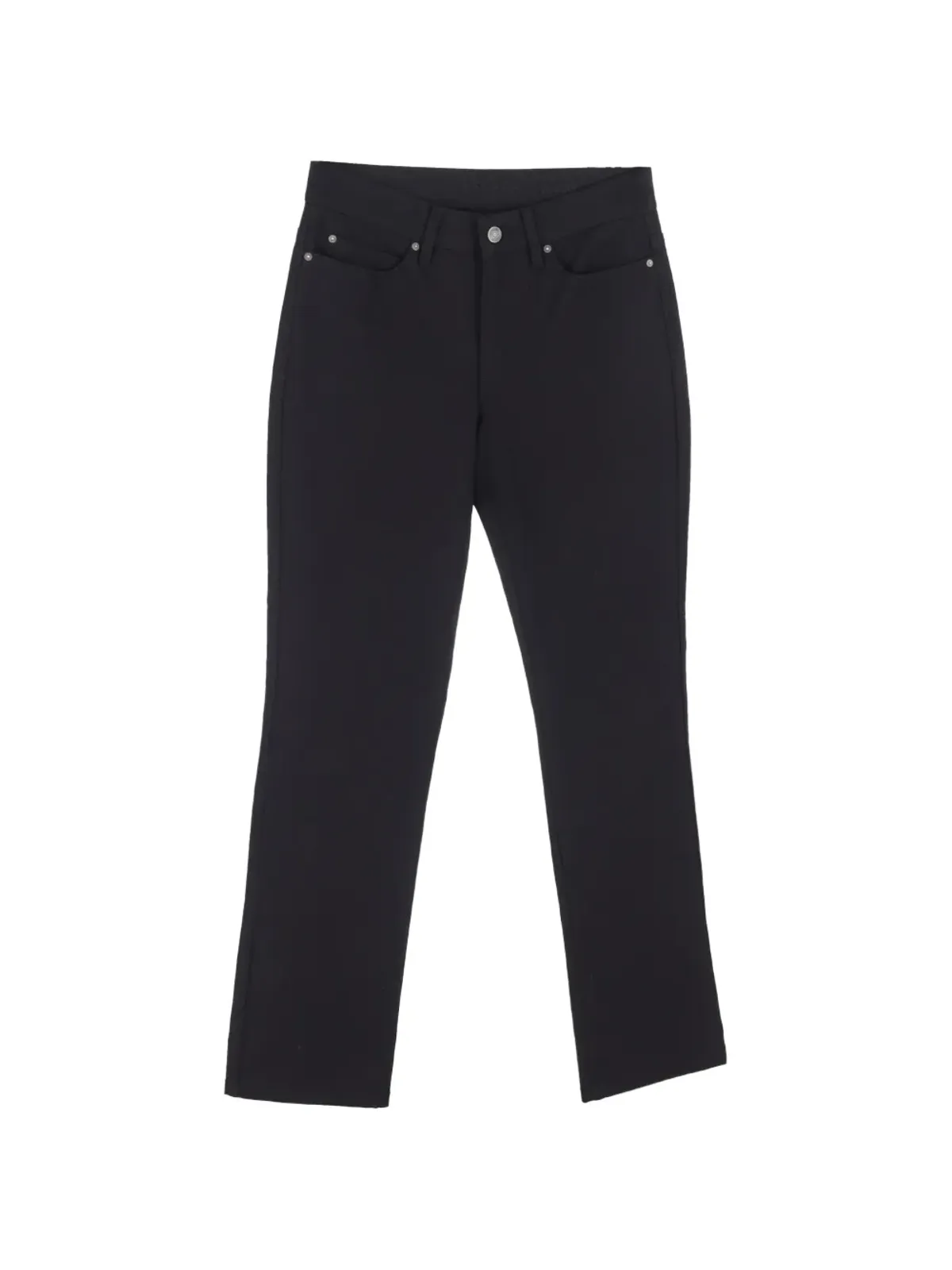 Escada Pre-Owned high-rise straight-leg jeans - Black - 画像1
