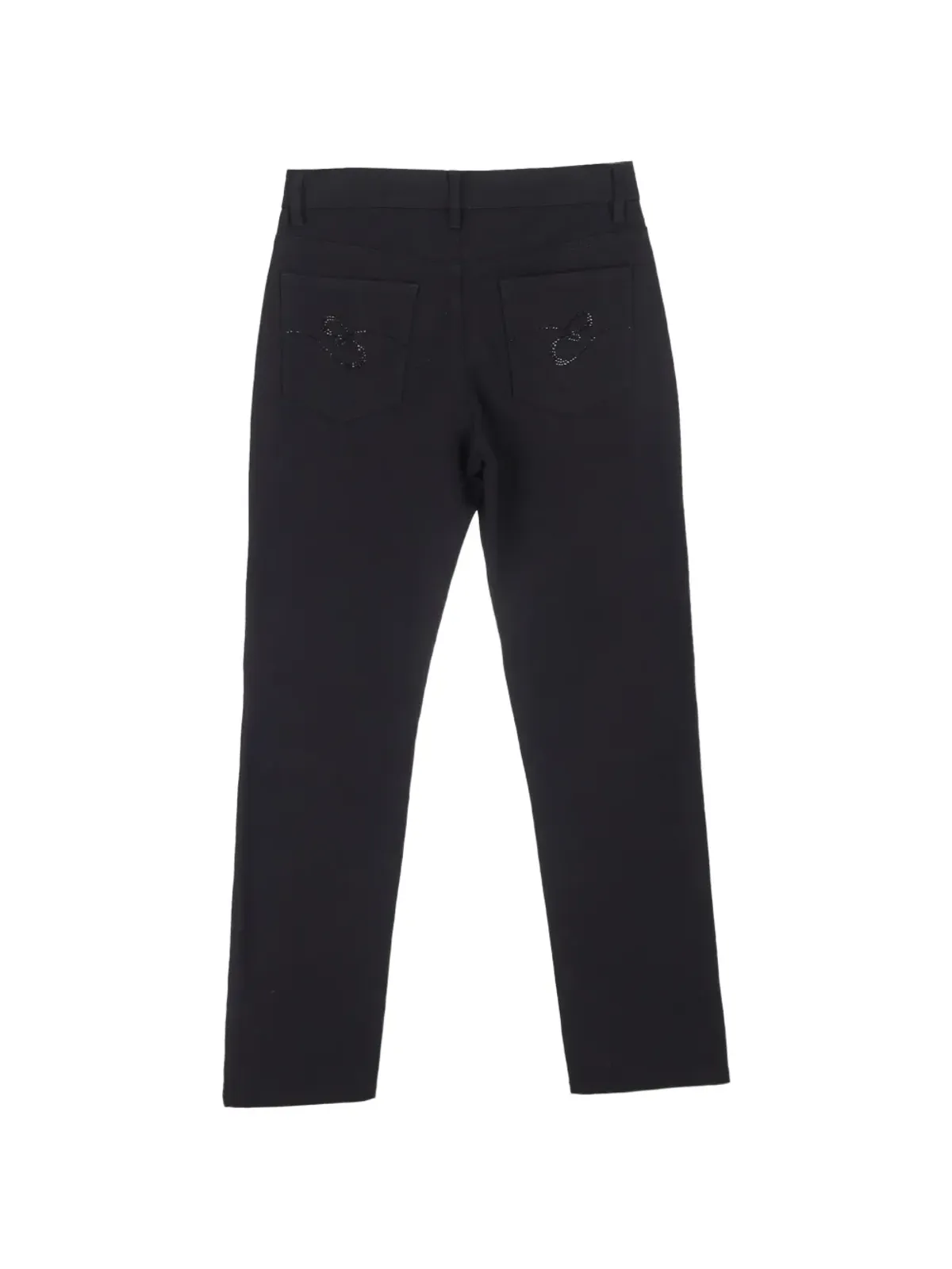 Escada Pre-Owned high-rise straight-leg jeans - Black - 画像2