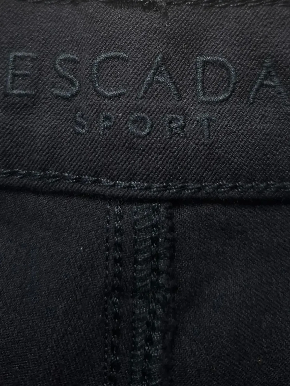 Escada Pre-Owned high-rise straight-leg jeans - Black - 画像3