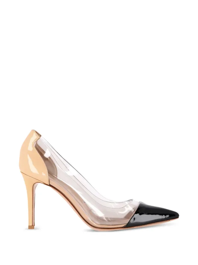 Gianvito Rossi Gianvito Rossi Plexi ポインテッドパンプス ビンテージの商品画像
