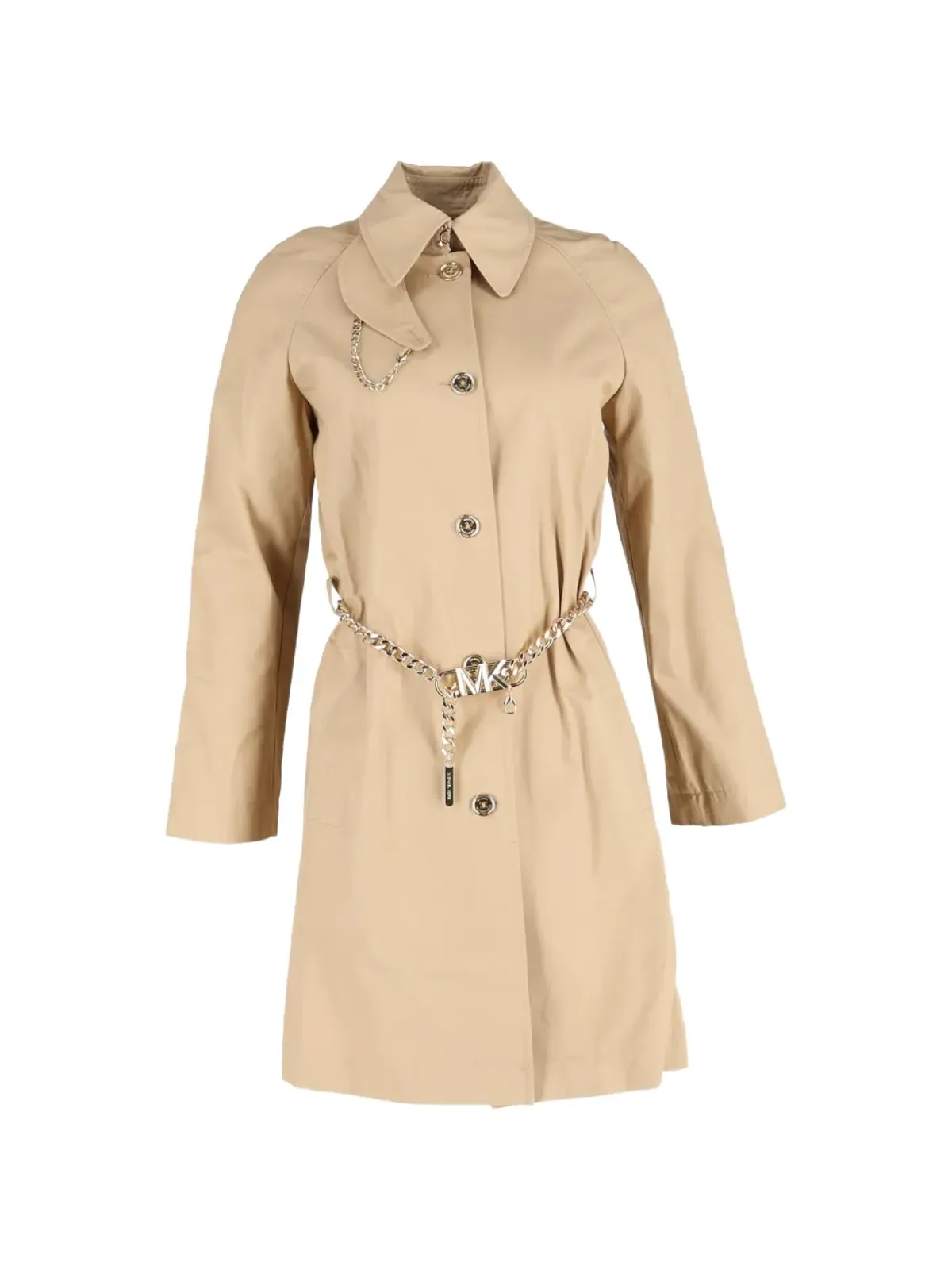 Michael Kors Vintage チェーンベルト付きトレンチコート - 画像1