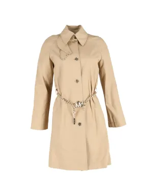 Michael Kors Vintage チェーンベルト付きトレンチコート - サムネイル1