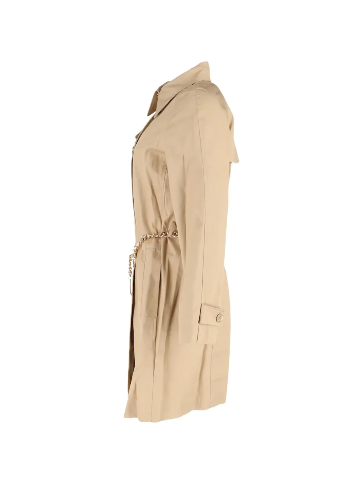 Michael Kors Vintage チェーンベルト付きトレンチコート - 画像3