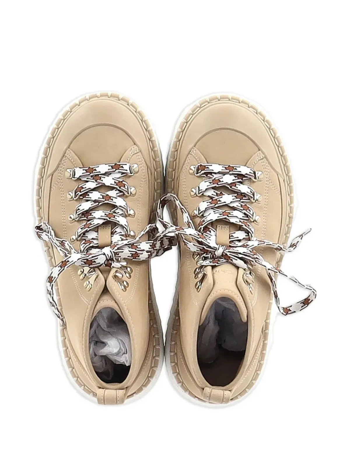 Chloé Vintage リリ プラットフォーム アンクルブーツ - 画像4