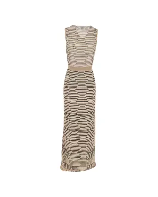 Missoni Pre-Owned パターン柄マキシドレス - サムネイル2