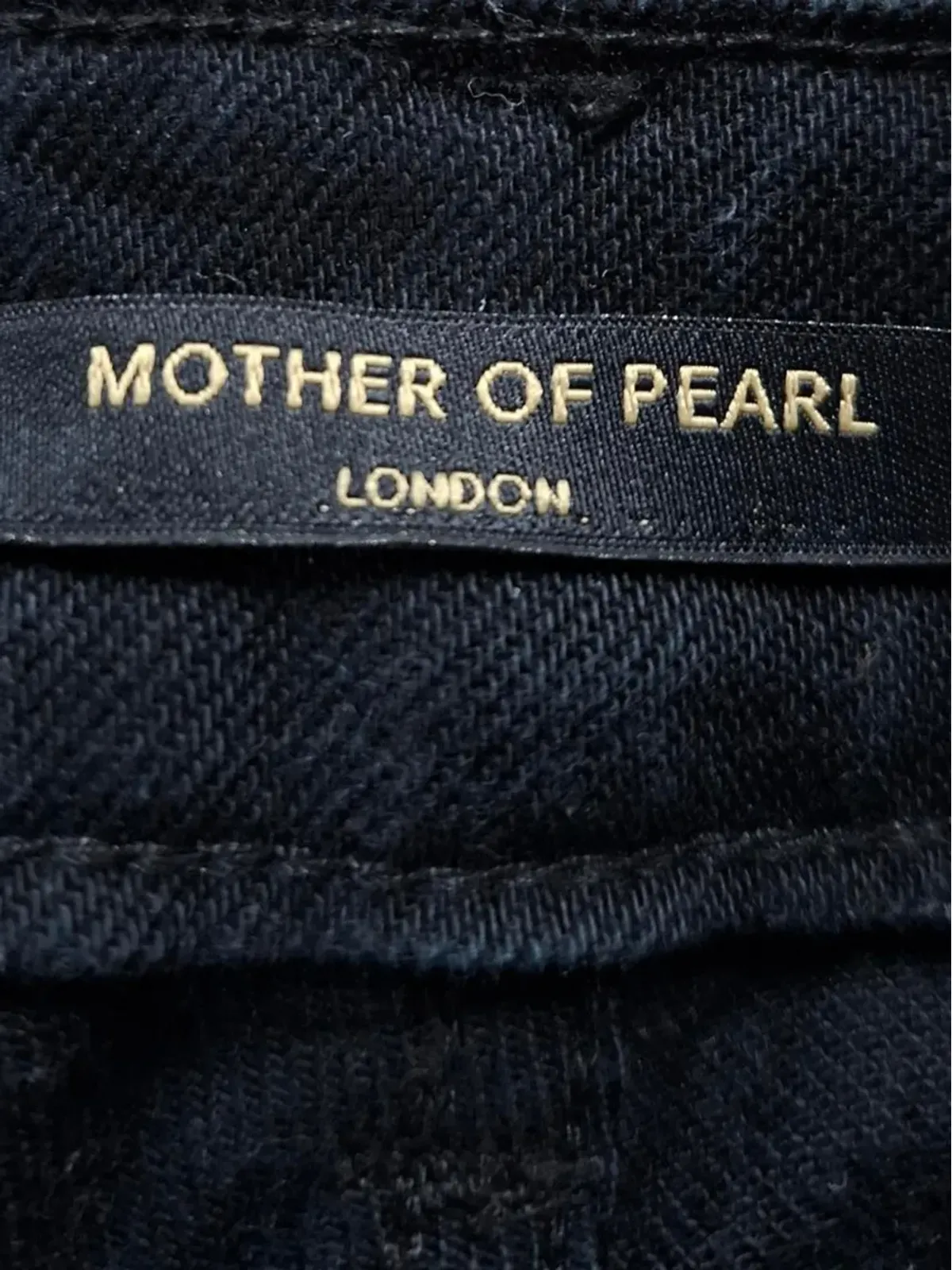 Mother Of Pearl ハイウエストジーンズ - ブラック - 画像3