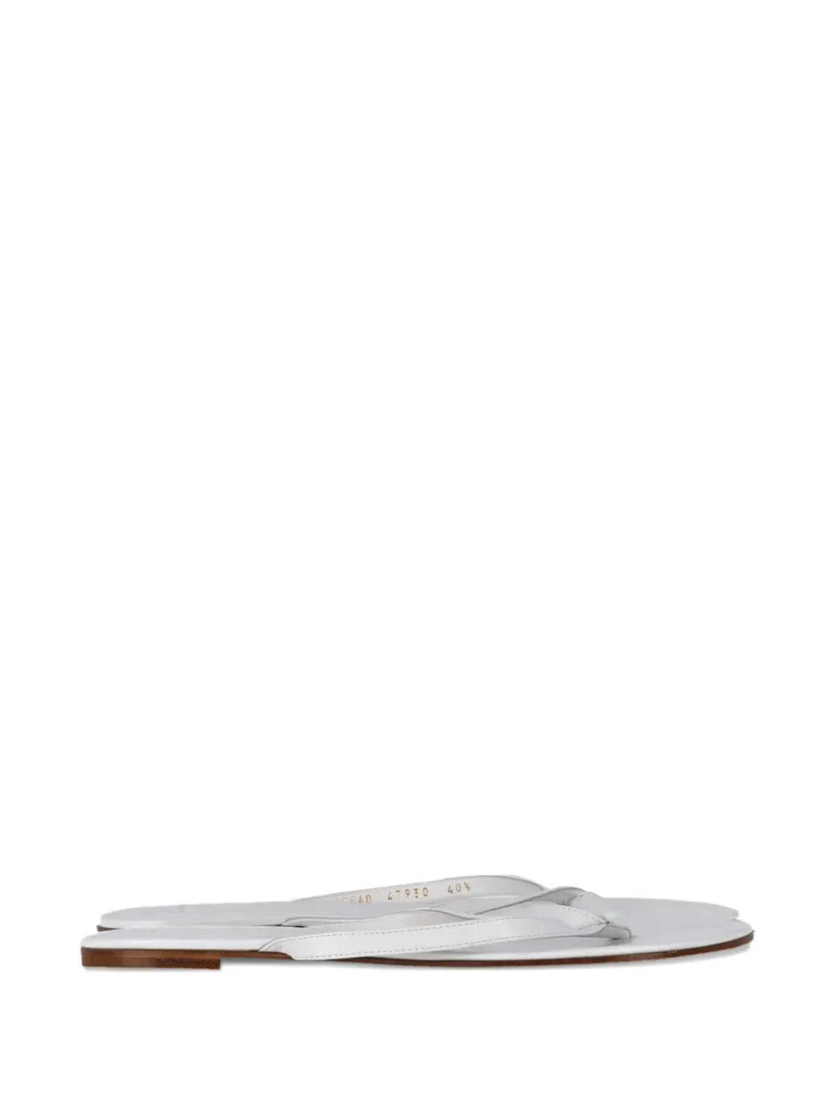 Gianvito Rossi レザー ストラップ サンダル - 画像1