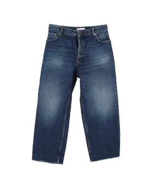 Balenciaga Pre-Owned ハイライズ・ワイドレッグジーンズ - サムネイル2