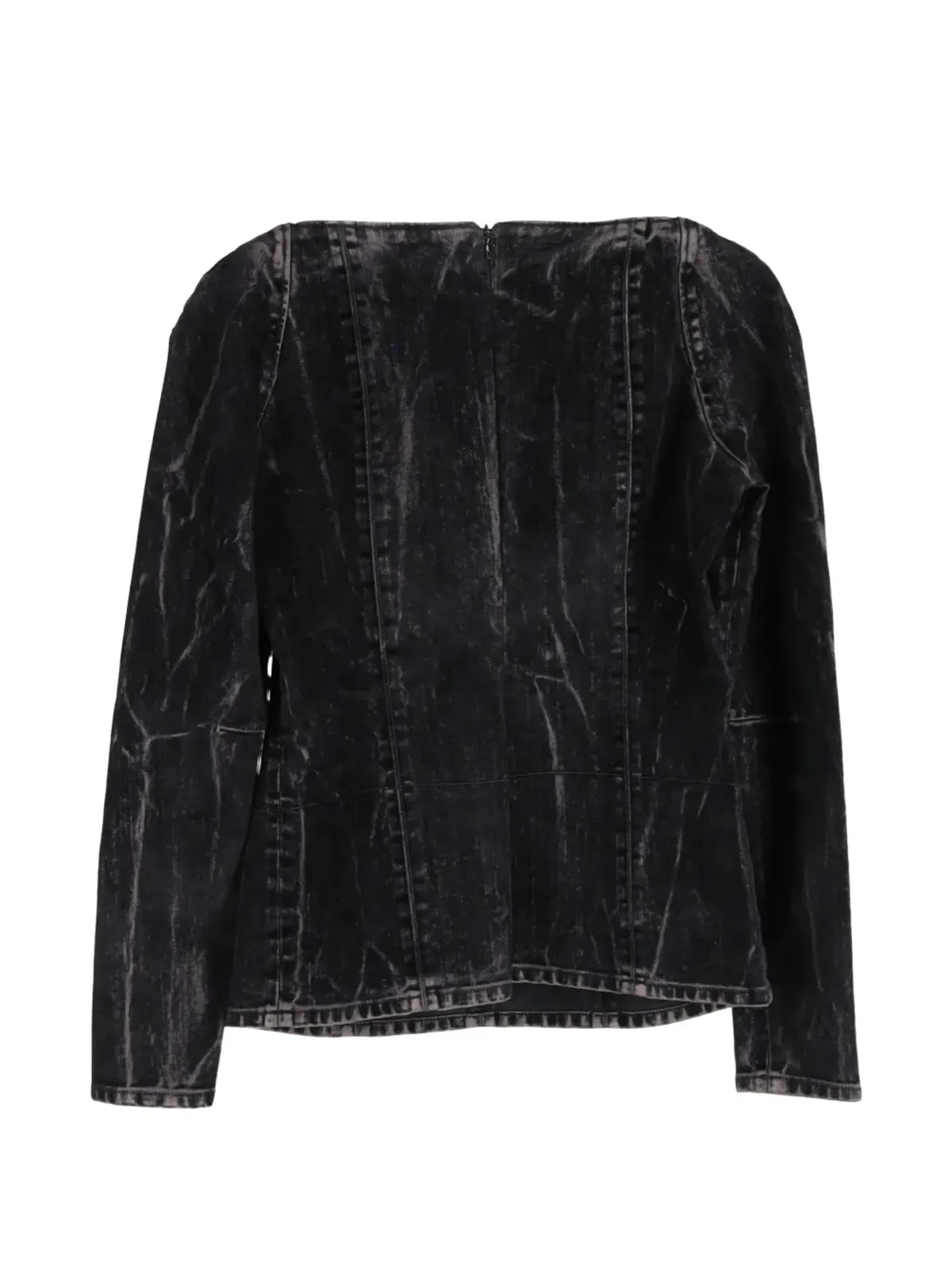 Stella McCartney Pre-Owned デニムスタッズ付きブラウス - 画像2
