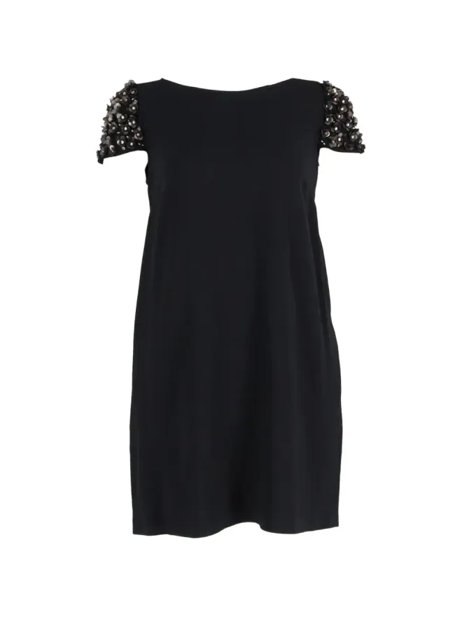 Red Valentino Vintage Red Valentino Vintage 袖装飾ミニドレスの商品画像
