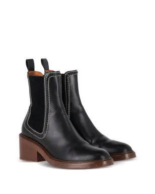 Chloé Vintage マローステッチ チェルシーブーツ - サムネイル2