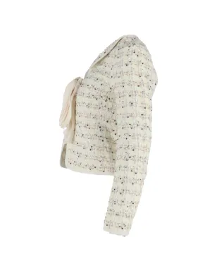 Giambattista Valli Vintage ブークレ ボウジャケット - サムネイル2