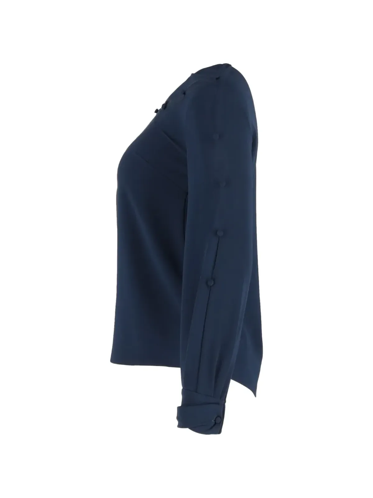 Oscar de la Renta Pre-Owned ボタン装飾ブラウス - 画像3
