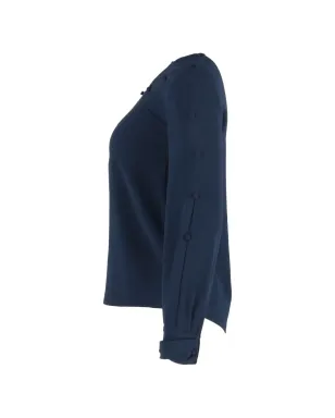 Oscar de la Renta Pre-Owned ボタン装飾ブラウス - サムネイル3