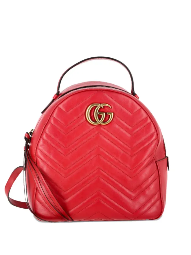 Gucci Pre-Owned Gucci Pre-Owned キルテッドバックパック - レッドの商品画像