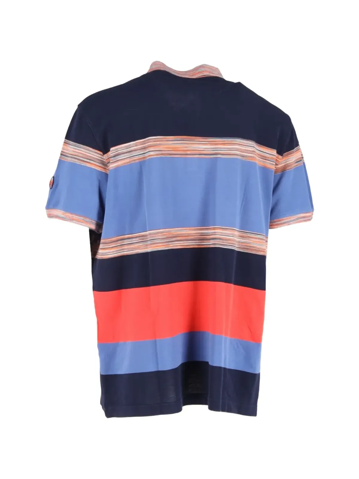 Missoni Pre-Owned ストライプ柄半袖ポロシャツ - Blue - 画像2