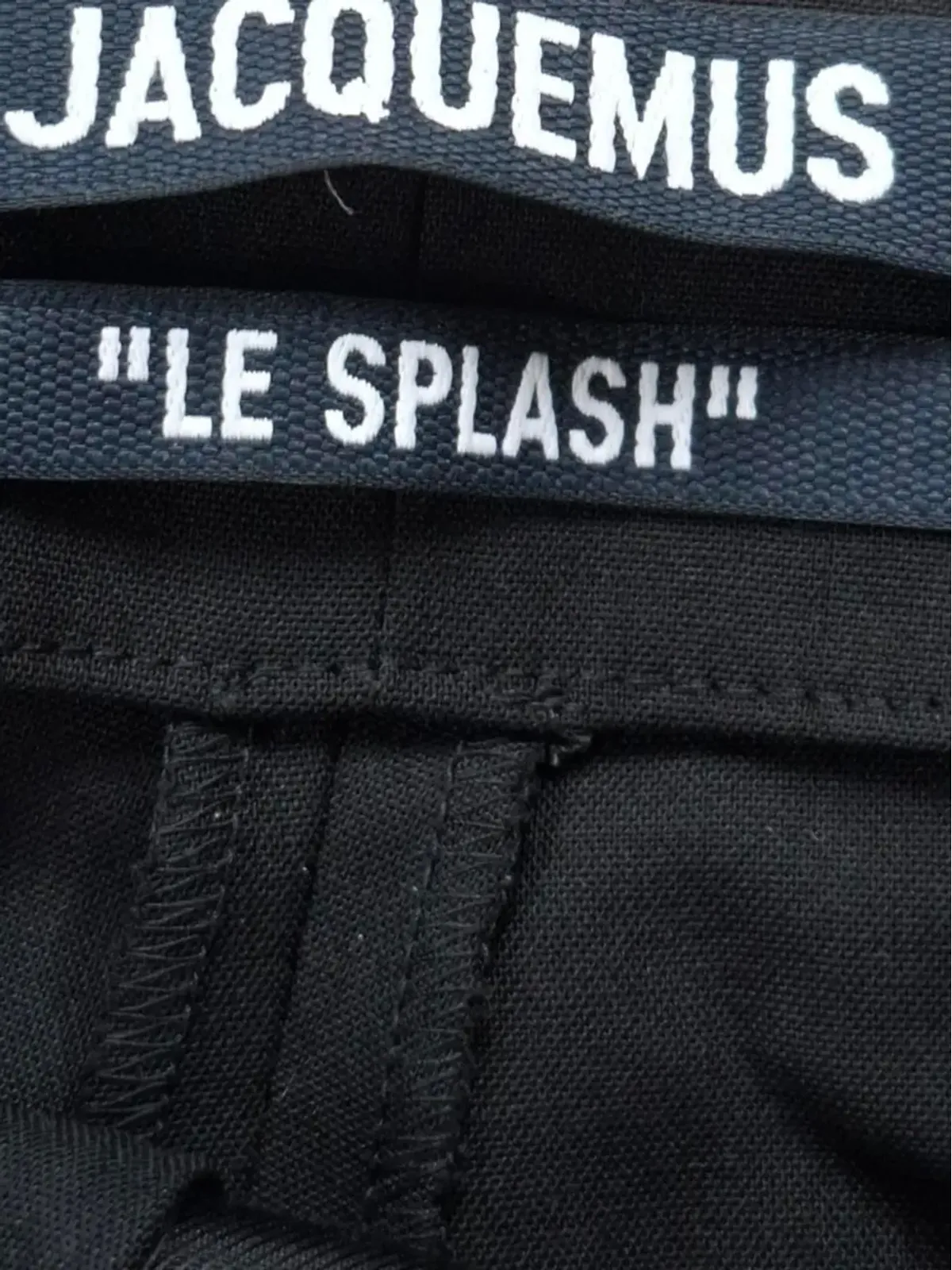 Jacquemus Pre-Owned Le Splash ストレートレッグパンツ - 画像3