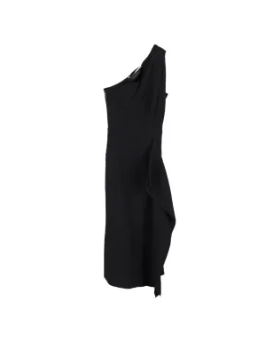 Roland Mouret ドレープミディドレス - サムネイル1