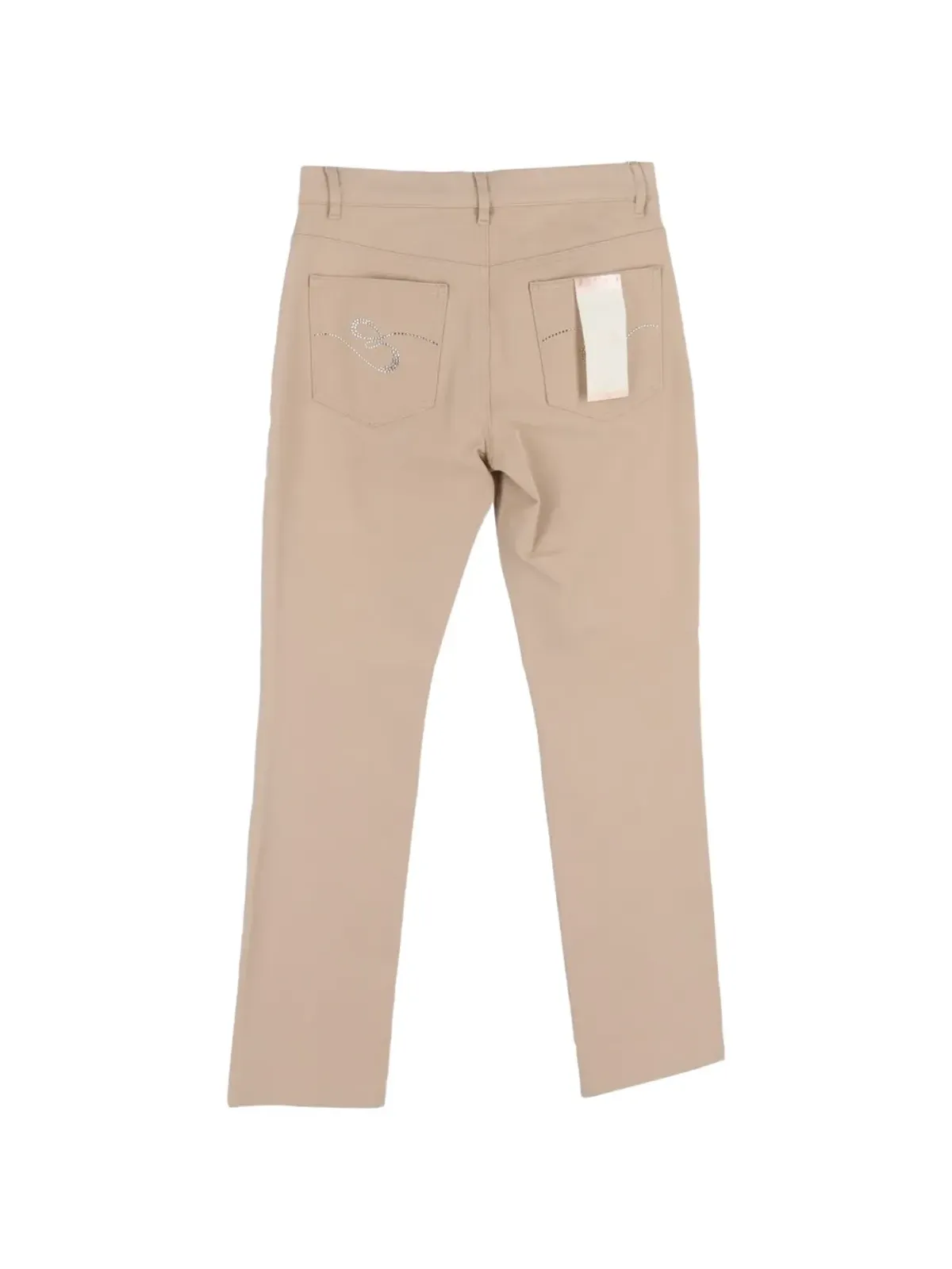 Escada Pre-Owned ベルトループパンツ - 画像2