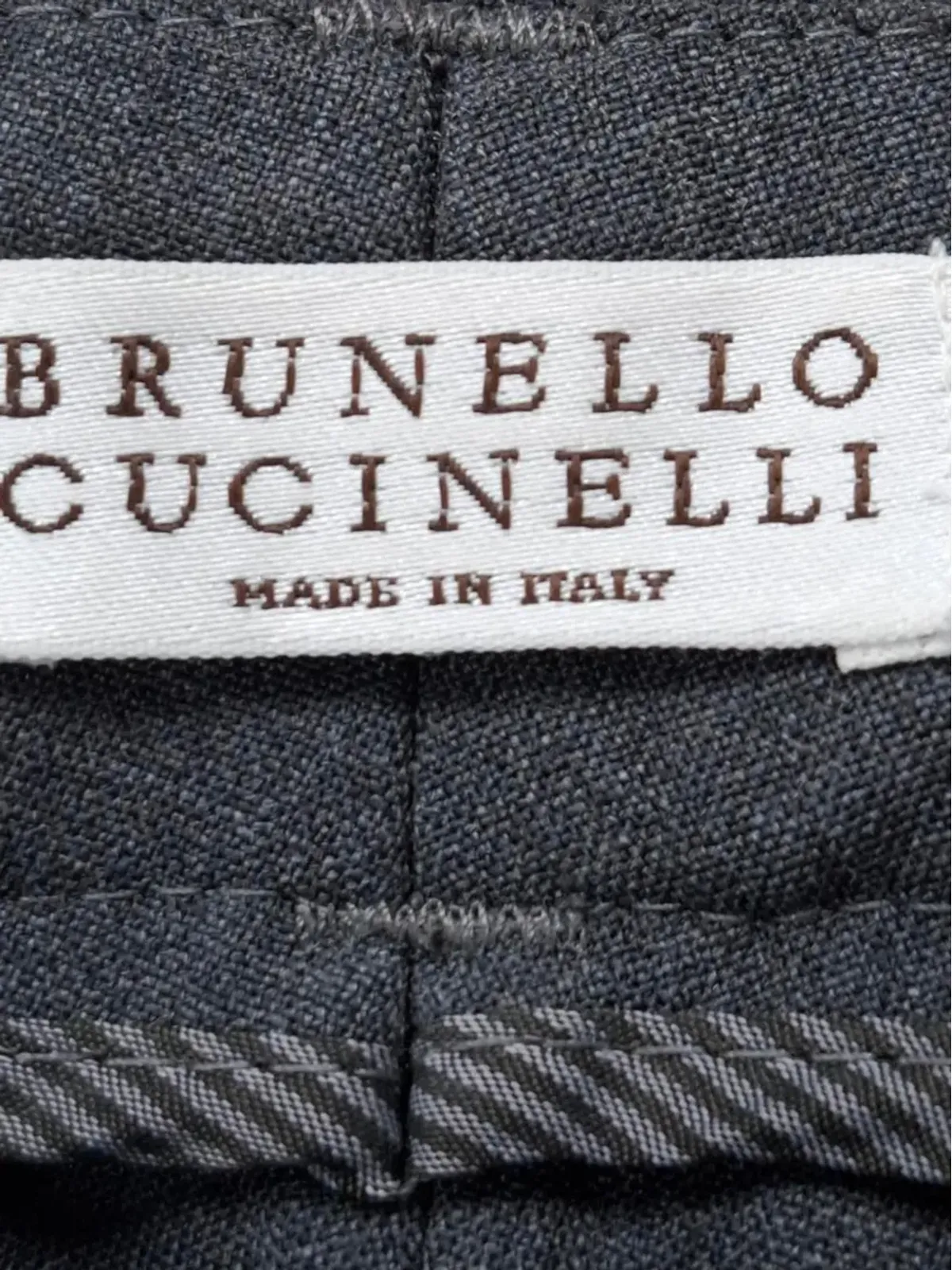Brunello Cucinelli Vintage ストレートレッグパンツ - 画像3