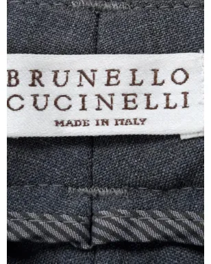 Brunello Cucinelli Vintage ストレートレッグパンツ - サムネイル3