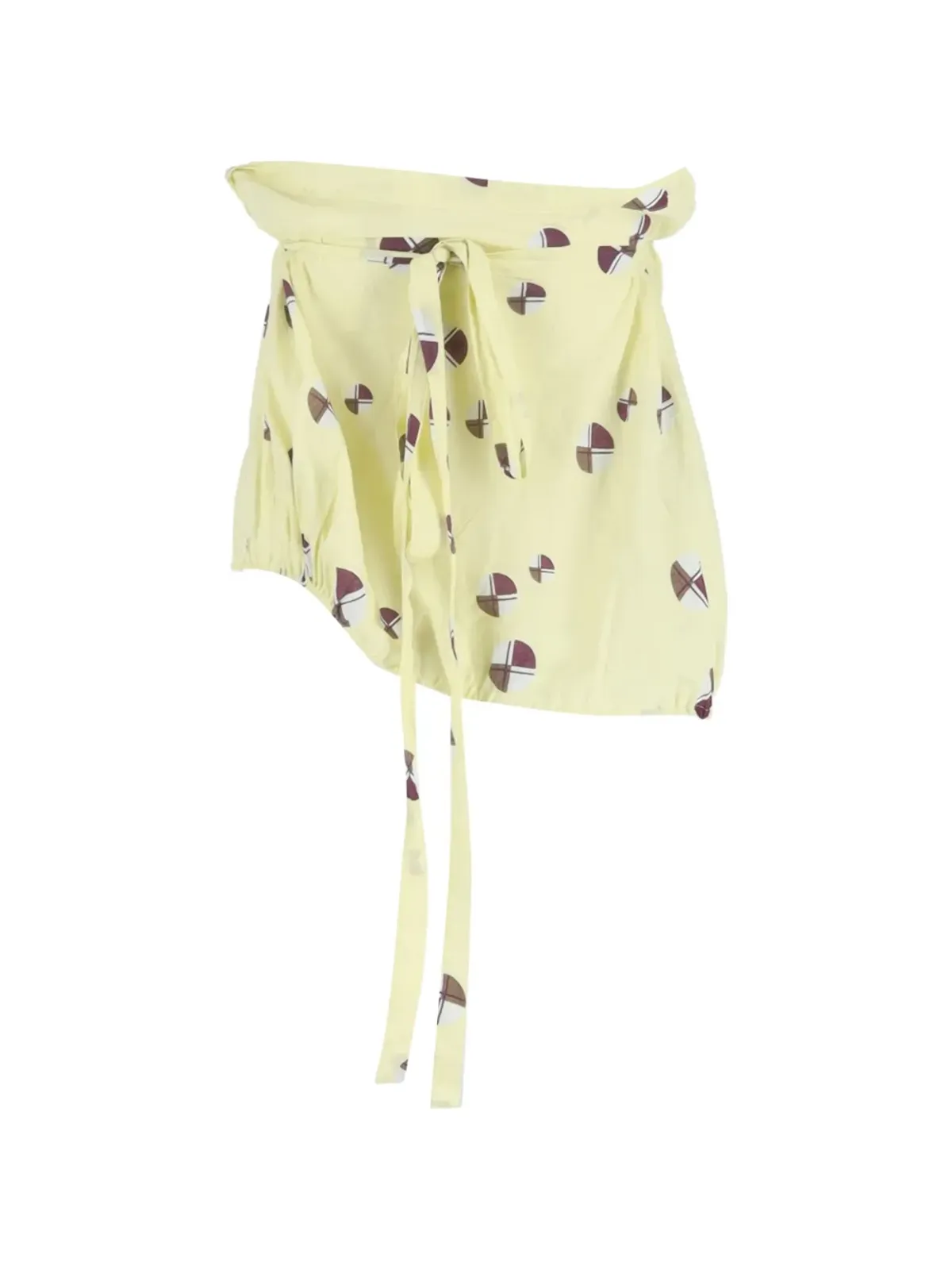 Marni Pre-Owned プリント柄ストラップレストップ（イエロー） - 画像2