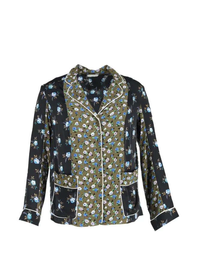 SANDRO SANDRO ノワゼット花柄プリント ブラウスの商品画像