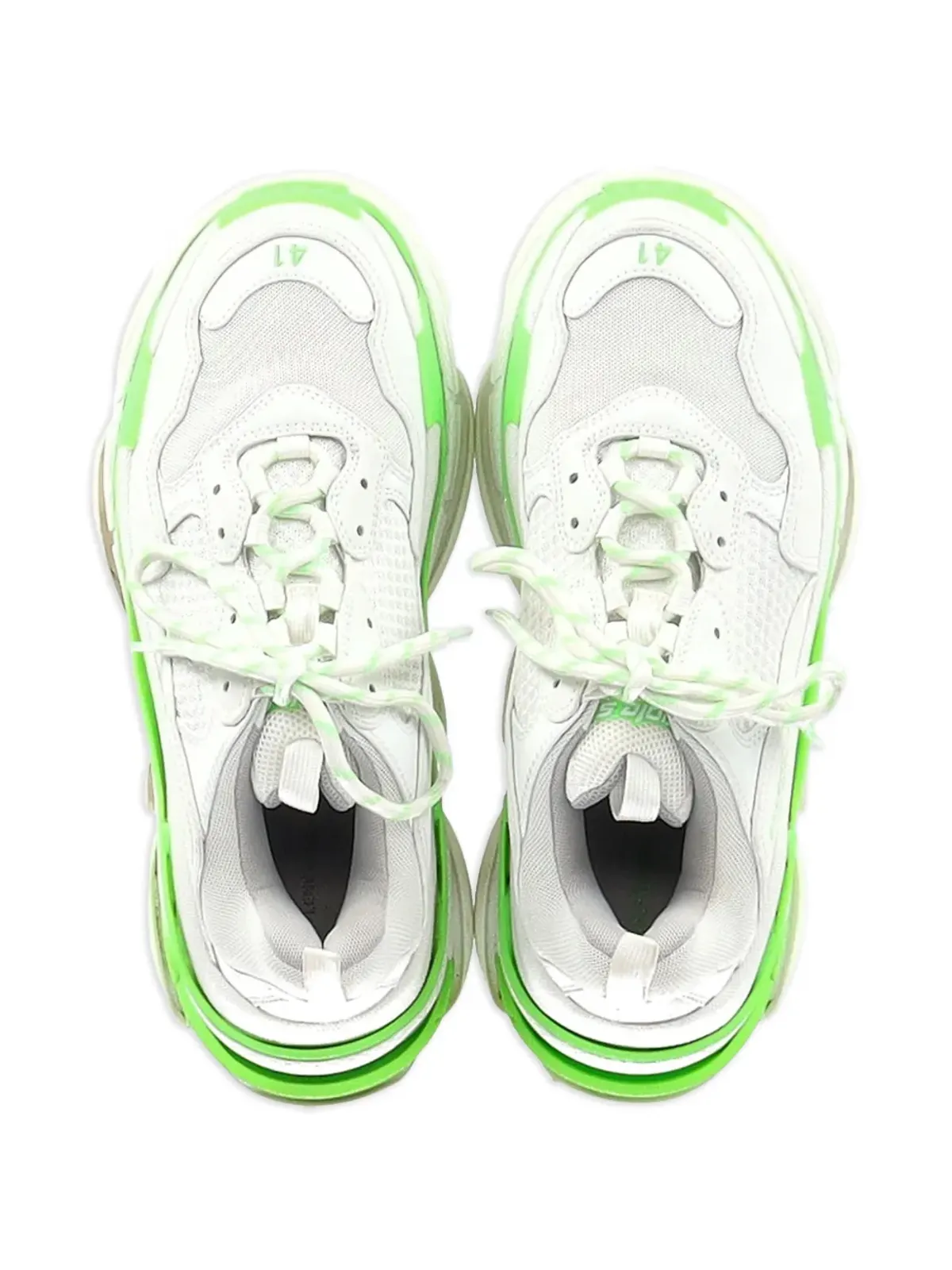 Balenciaga ビンテージ トリプルS スニーカー - ホワイト - 画像4
