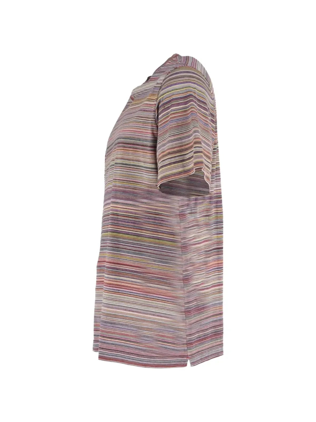 Missoni Pre-Owned ストライプ柄 クルーネックTシャツ - 画像3