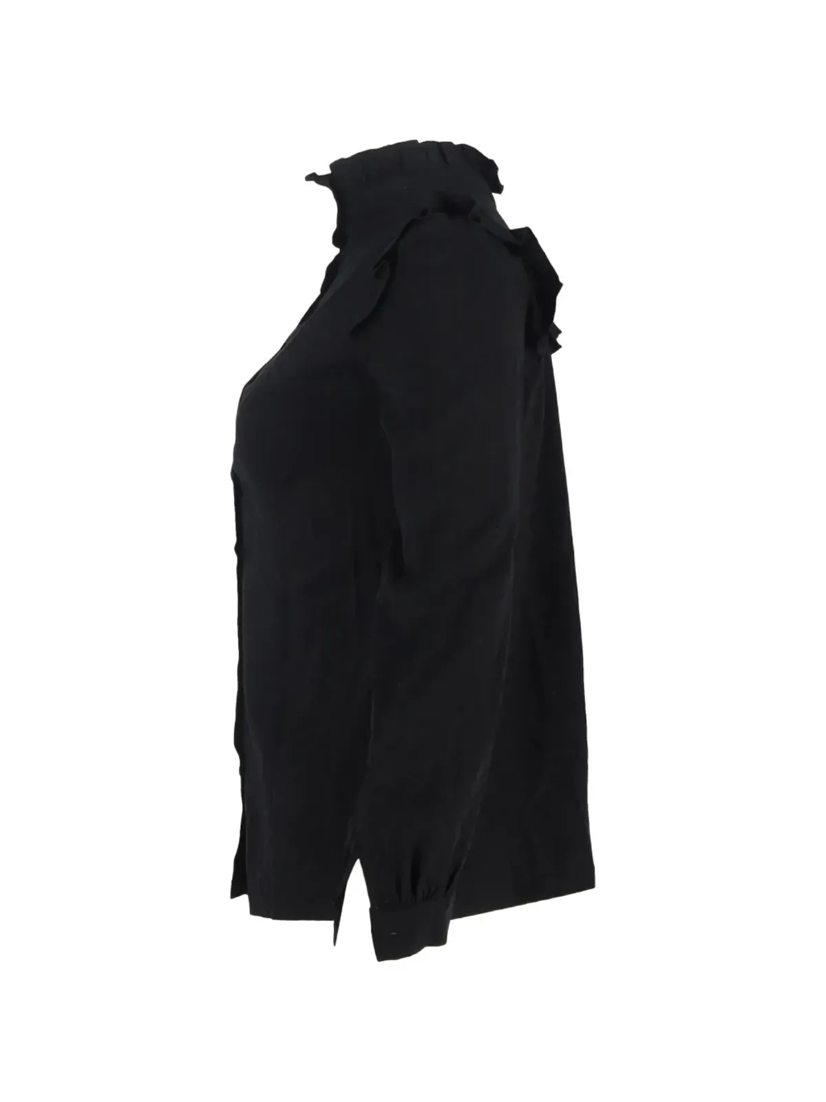 A.P.C. フリルトリム長袖ブラウス - 画像3
