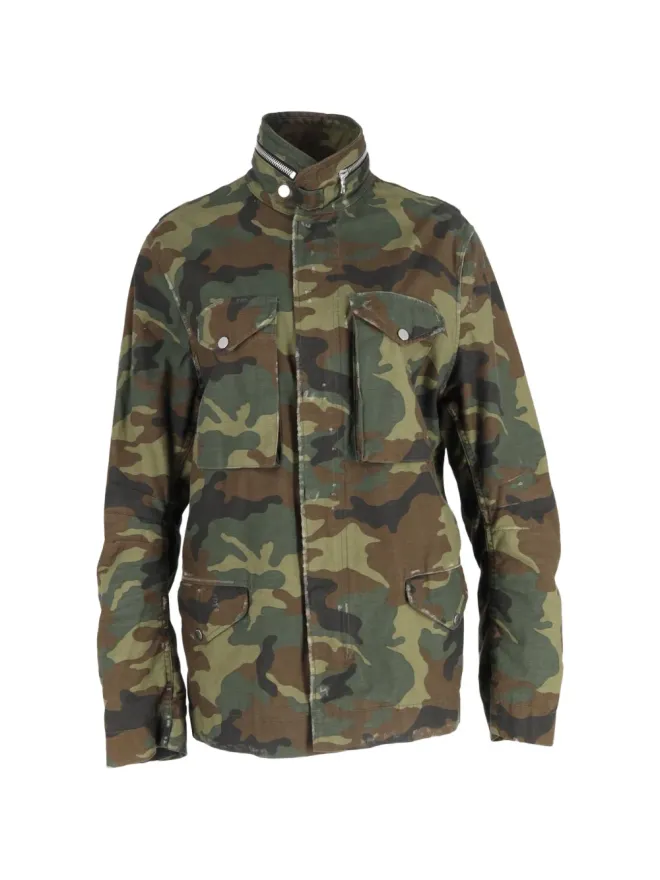 AMIRI AMIRI M-65 カモフラージュ柄 チェストポケット付きジャケットの商品画像