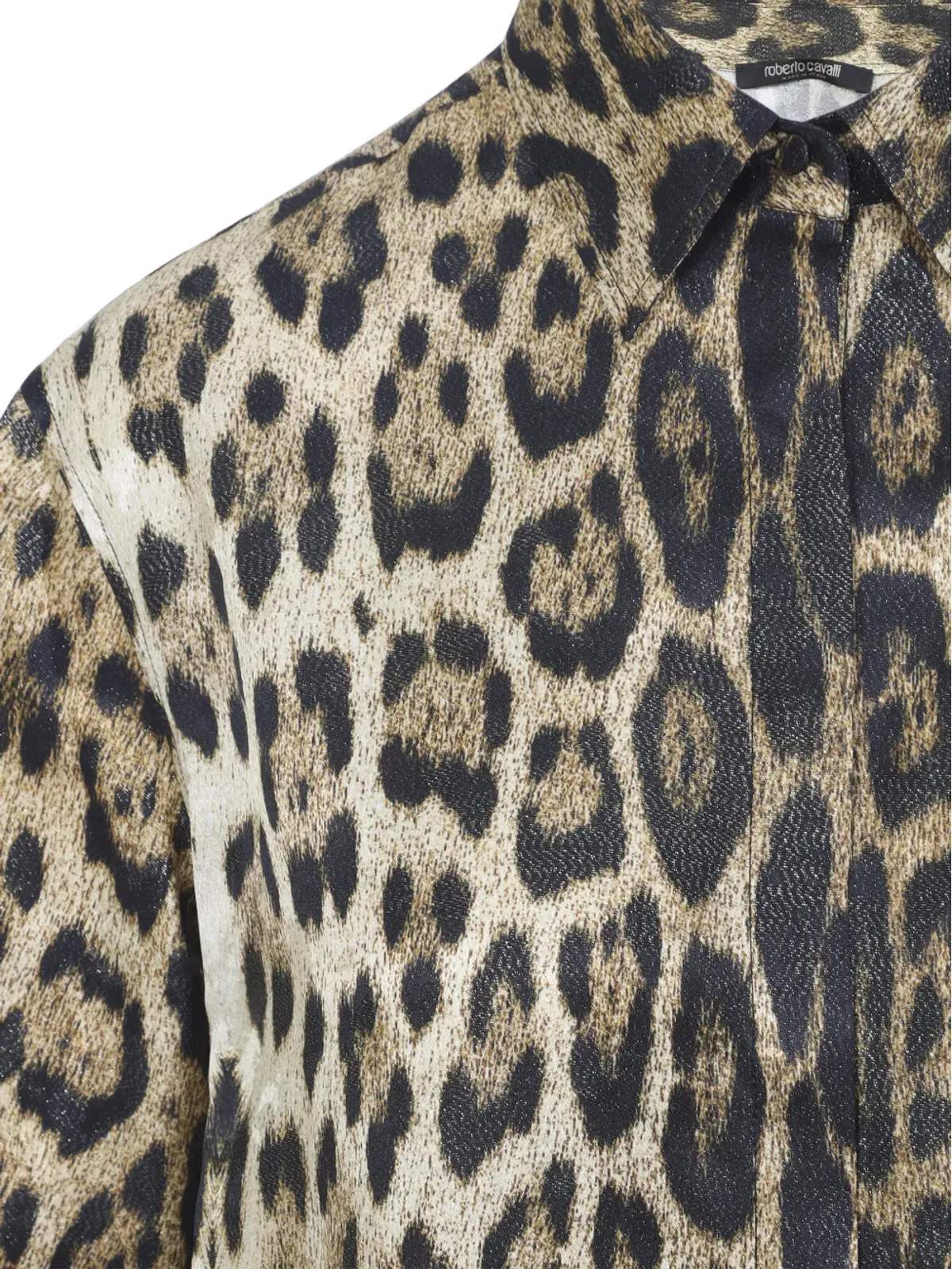 Roberto Cavalli レオパード柄シャツ - 画像3