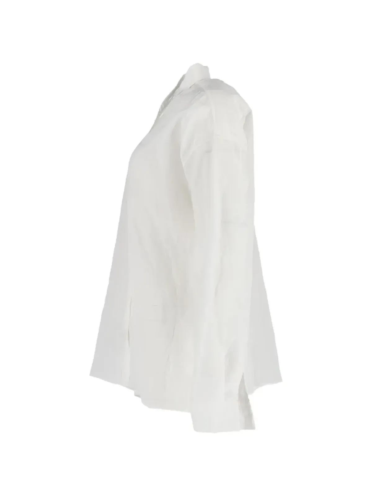 Jil Sander Pre-Owned アシンメトリックボタンダウンシャツ - 画像3