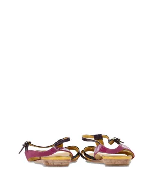 Tod's Vintage ストラップ付きパテントレザー フラットサンダル - サムネイル3