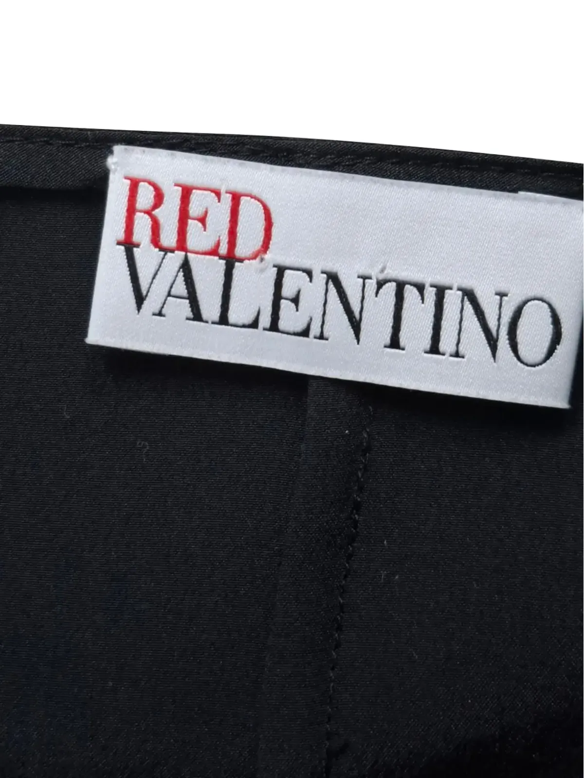 Red Valentino Vintage フリルヘムのクロップドトップ - 画像3
