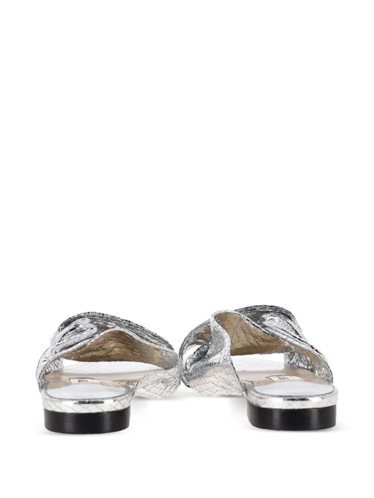 Jimmy Choo Vintage Narisa ノットスクエアサンダル - 画像5
