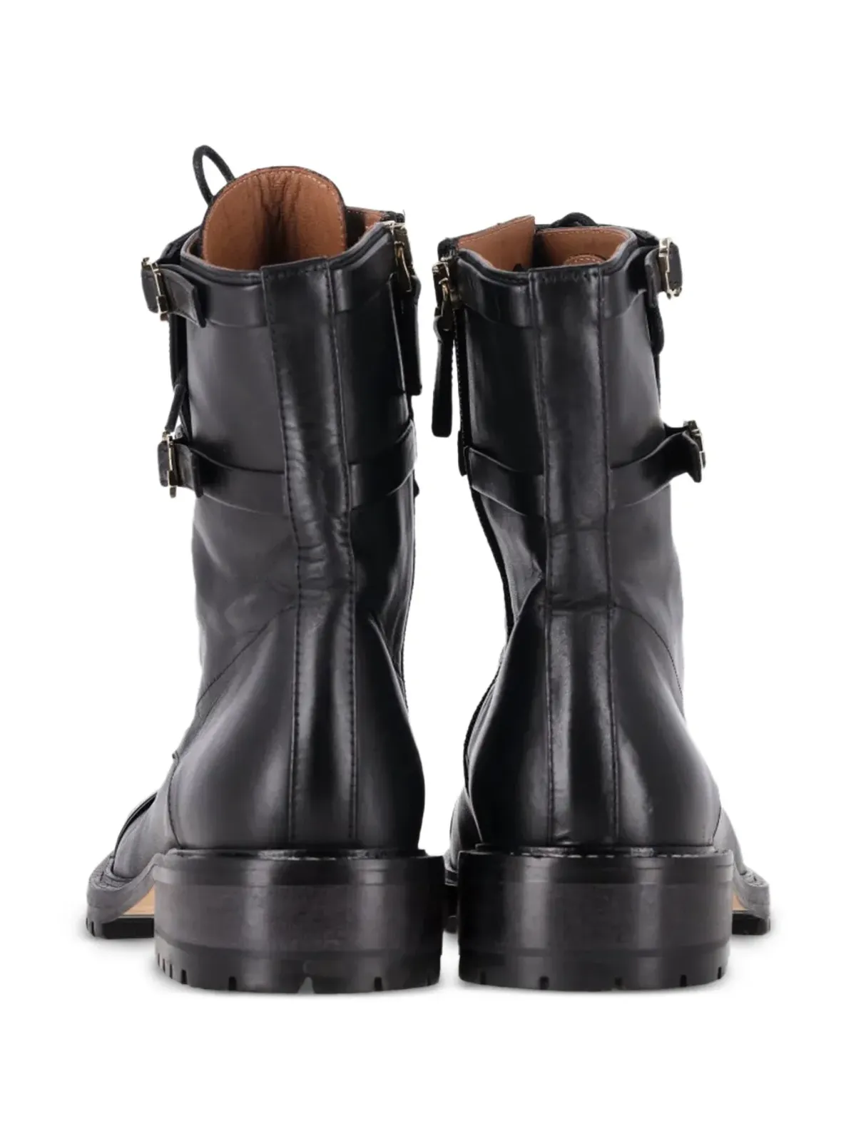 Malone Souliers レザー コンバットブーツ - 画像3
