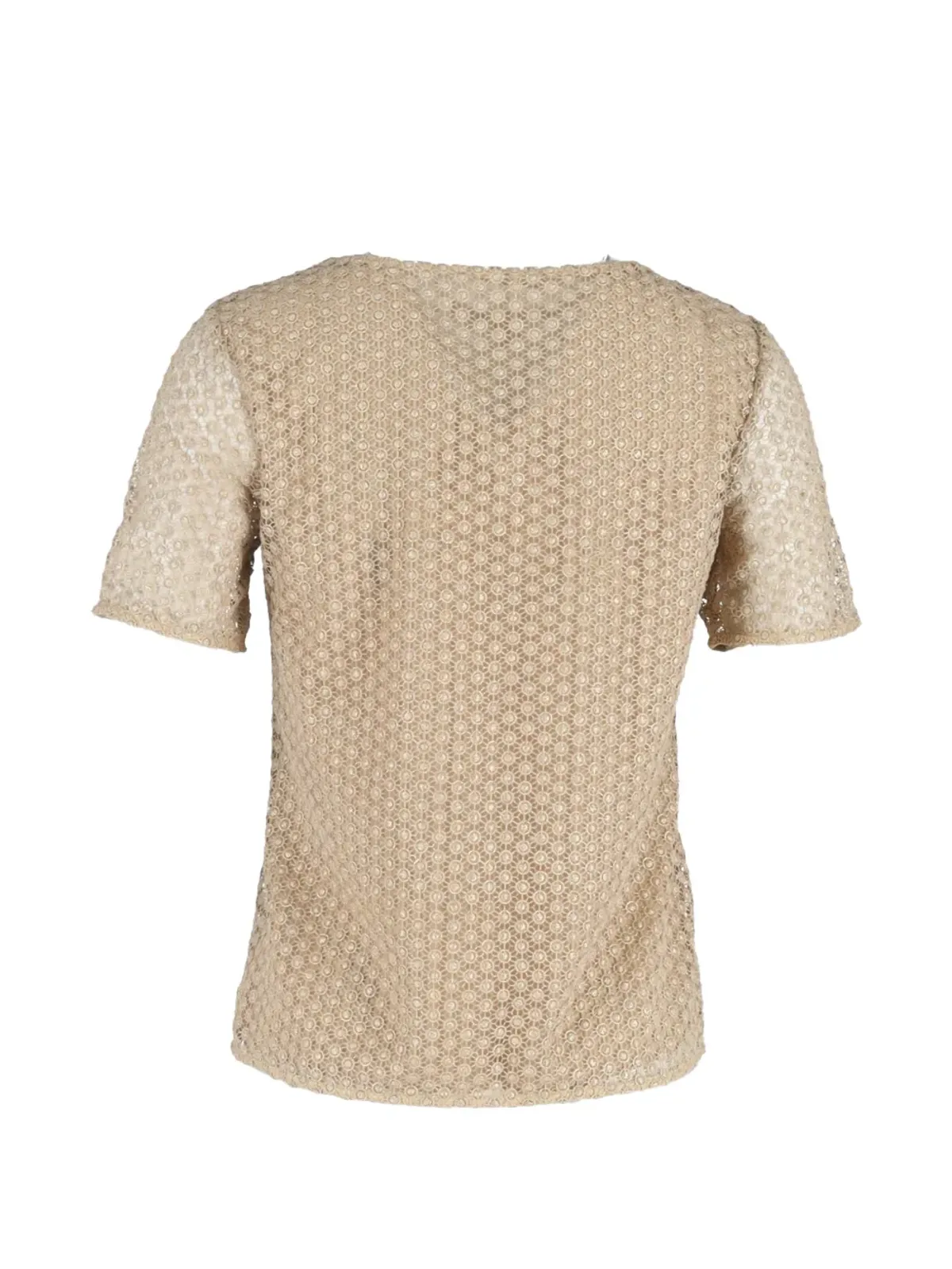 Diane Von Furstenberg Vintage Brylee半袖ブラウス - 画像2