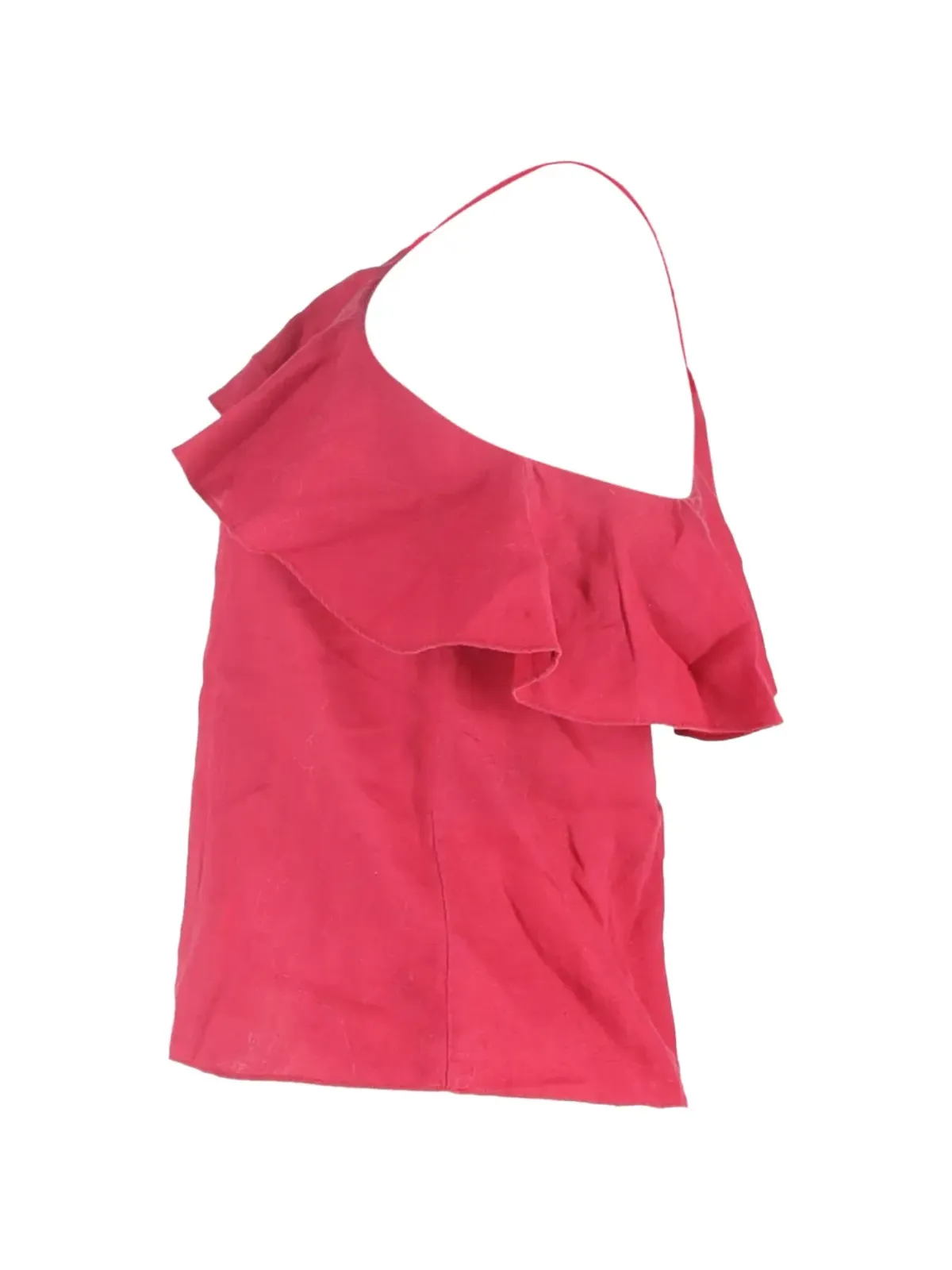 Isabel Marant Vintage ワンショルダーフリルトップ - 画像3