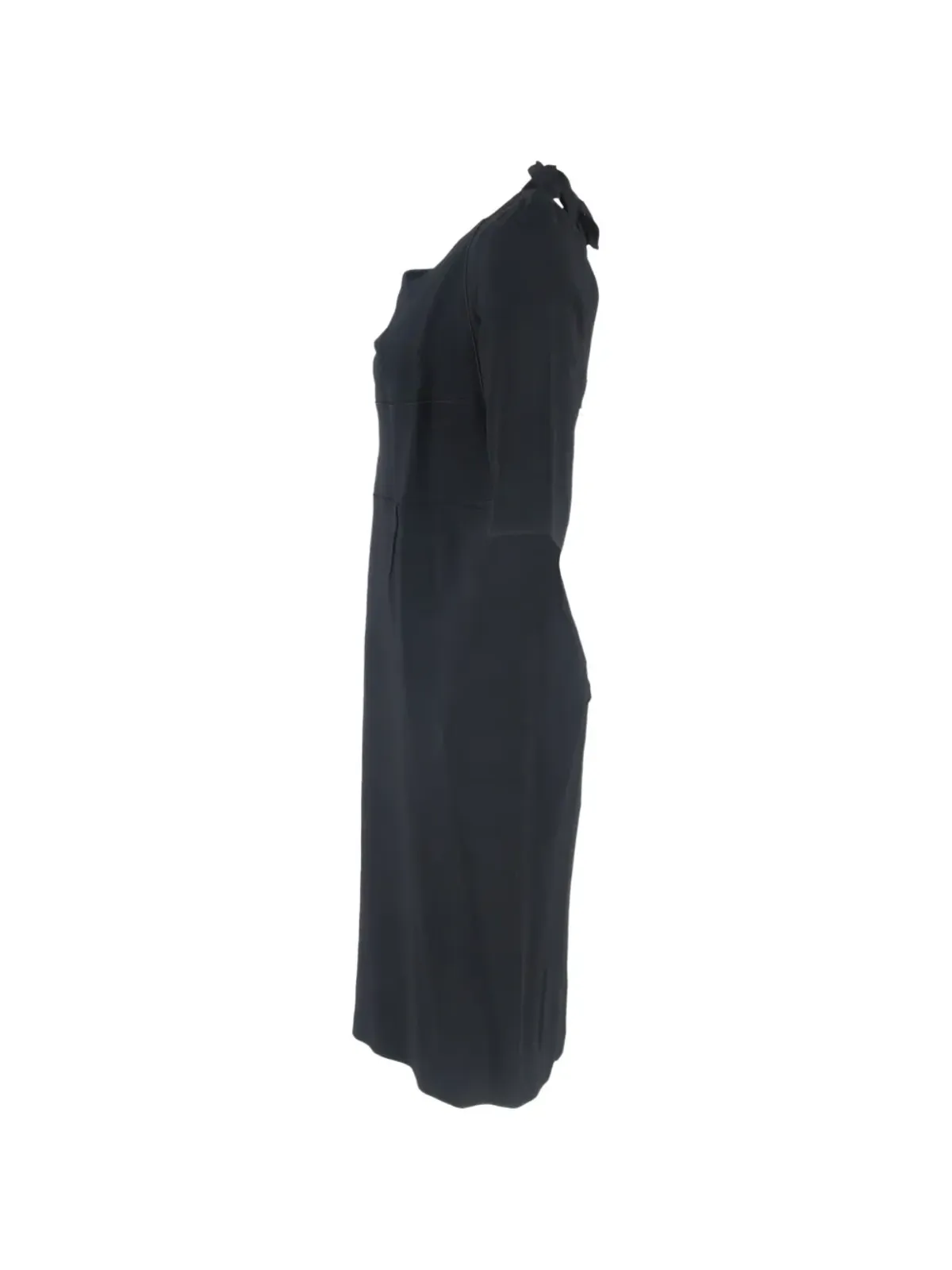 Roland Mouret パネルドタイネックミディドレス - 画像3