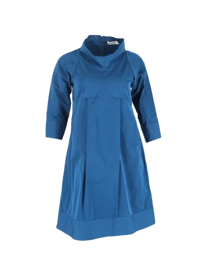 Jil Sander Pre-Owned Jil Sander Pre-Owned ハイネック袖付きドレスの商品画像